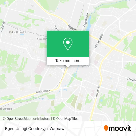 Карта Bgeo Uslugi Geodezyjn
