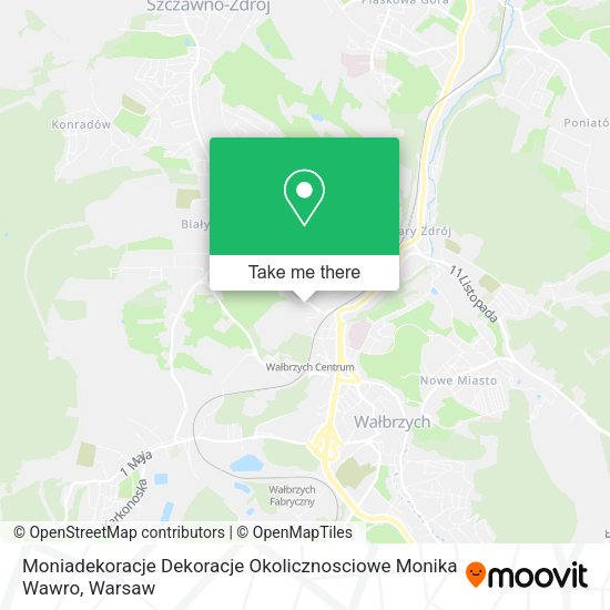 Moniadekoracje Dekoracje Okolicznosciowe Monika Wawro map