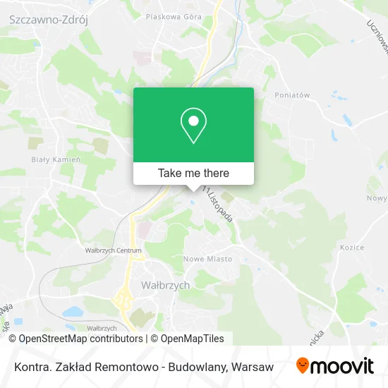 Kontra. Zakład Remontowo - Budowlany map