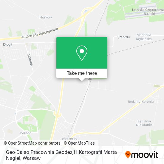 Карта Geo-Daiso Pracownia Geodezji i Kartografii Marta Nagiel