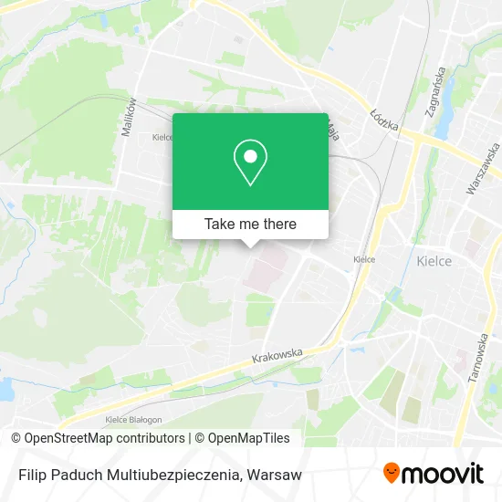 Карта Filip Paduch Multiubezpieczenia