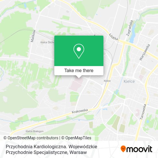 Przychodnia Kardiologiczna. Wojewódzkie Przychodnie Specjalistyczne map