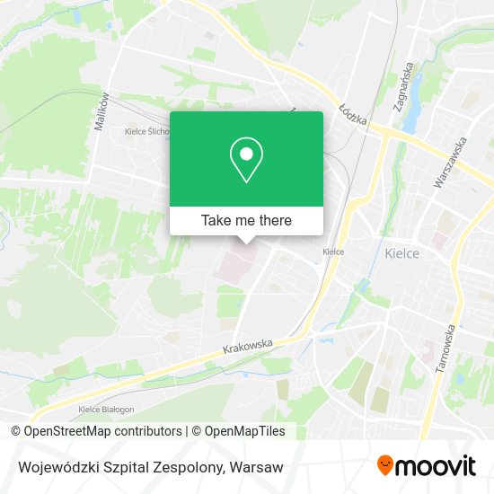 Карта Wojewódzki Szpital Zespolony