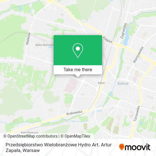 Przedsiębiorstwo Wielobranżowe Hydro Art. Artur Zapała map