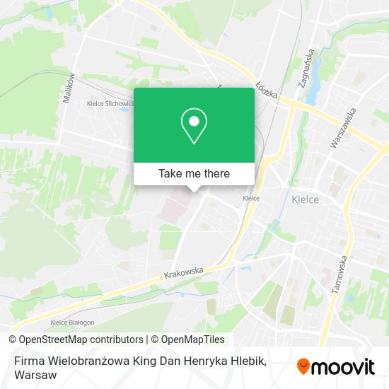 Firma Wielobranżowa King Dan Henryka Hlebik map