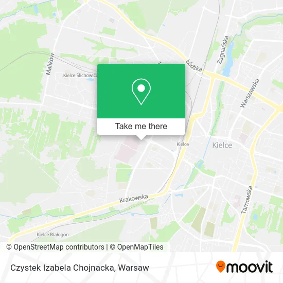 Czystek Izabela Chojnacka map