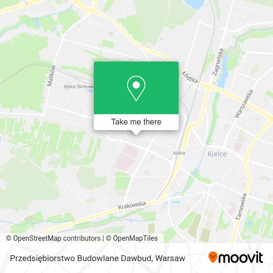 Przedsiębiorstwo Budowlane Dawbud map