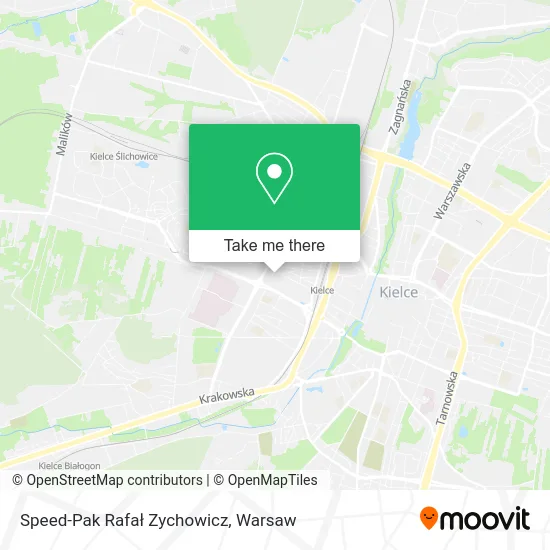 Карта Speed-Pak Rafał Zychowicz