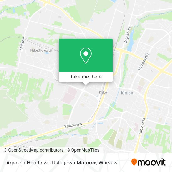 Карта Agencja Handlowo Uslugowa Motorex