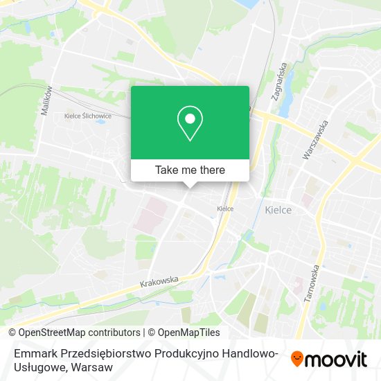 Emmark Przedsiębiorstwo Produkcyjno Handlowo-Usługowe map