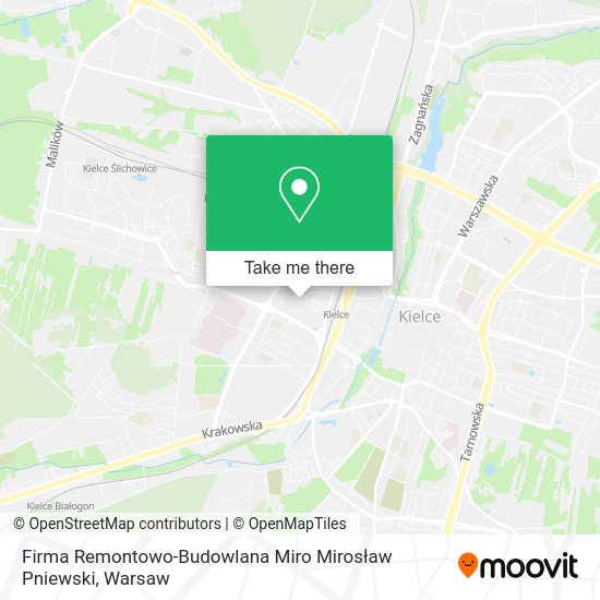 Firma Remontowo-Budowlana Miro Mirosław Pniewski map