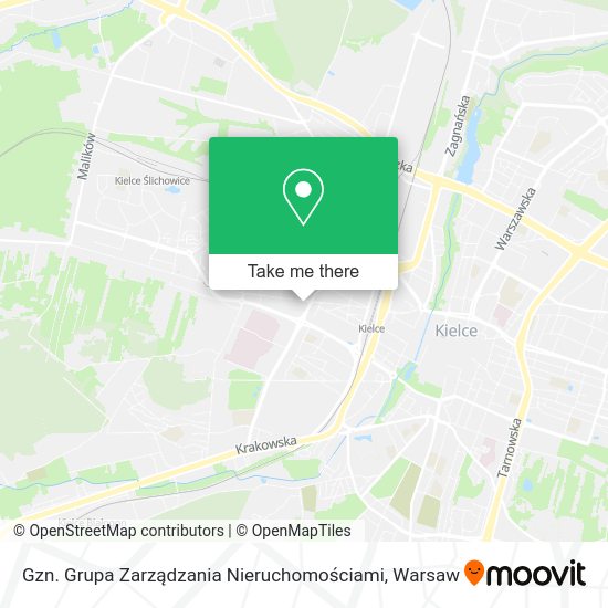 Gzn. Grupa Zarządzania Nieruchomościami map