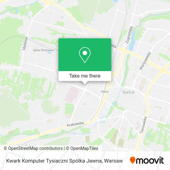 Kwark Komputer Tysiaczni Spólka Jawna map