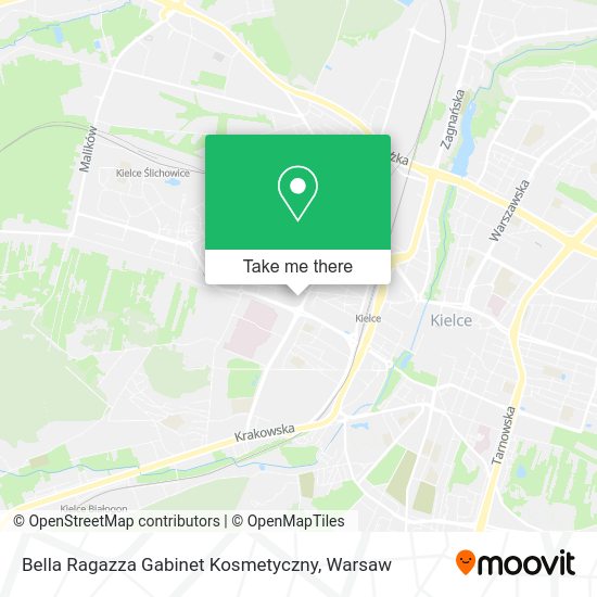 Bella Ragazza Gabinet Kosmetyczny map