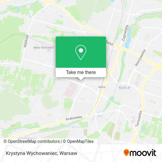 Krystyna Wychowaniec map