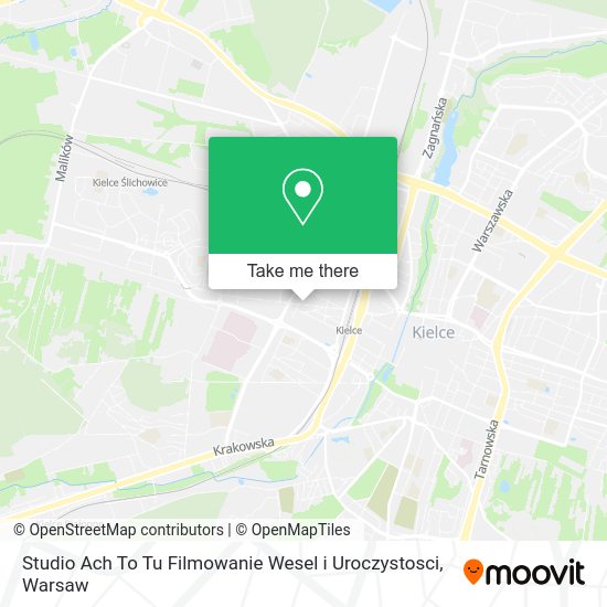 Studio Ach To Tu Filmowanie Wesel i Uroczystosci map