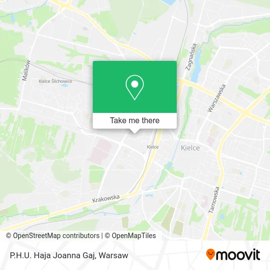 P.H.U. Haja Joanna Gaj map