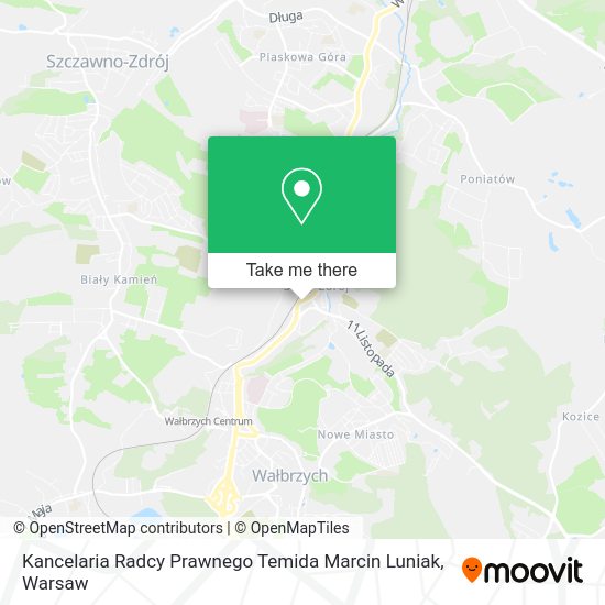 Kancelaria Radcy Prawnego Temida Marcin Luniak map