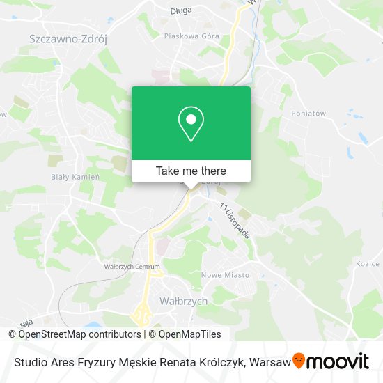 Studio Ares Fryzury Męskie Renata Królczyk map