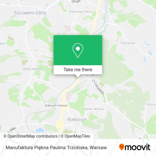 Manufaktura Piękna Paulina Trzcińska map