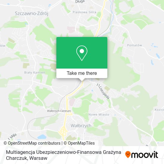 Multiagencja Ubezpieczeniowo-Finansowa Grażyna Charczuk map