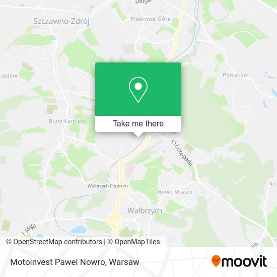 Motoinvest Pawel Nowro map