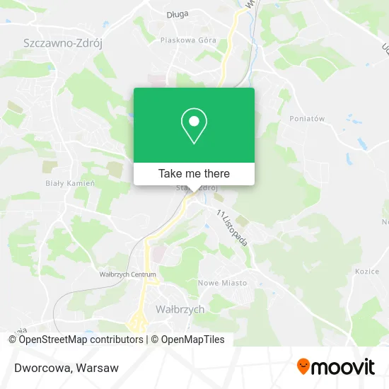 Dworcowa map