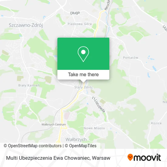 Карта Multi Ubezpieczenia Ewa Chowaniec