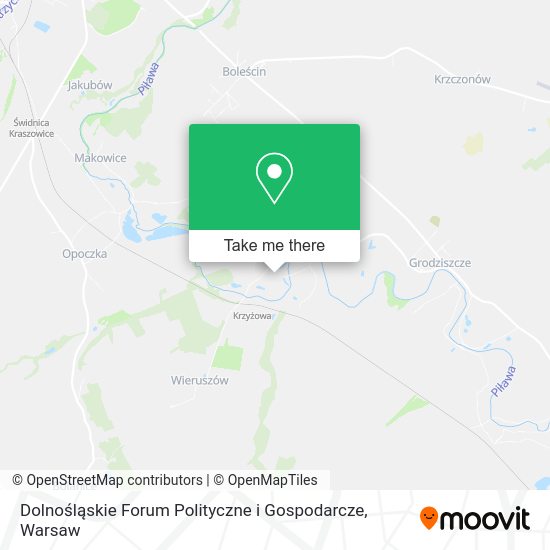 Dolnośląskie Forum Polityczne i Gospodarcze map