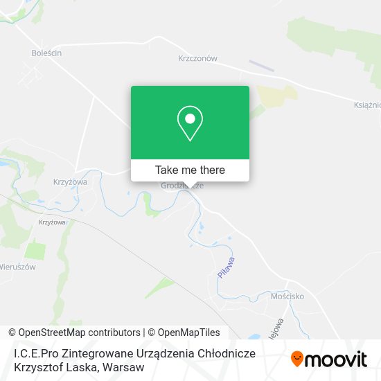 I.C.E.Pro Zintegrowane Urządzenia Chłodnicze Krzysztof Laska map