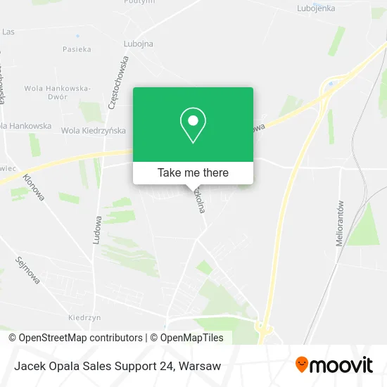 Карта Jacek Opala Sales Support 24