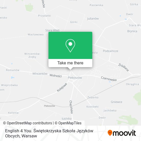 English 4 You. Świętokrzyska Szkoła Języków Obcych map