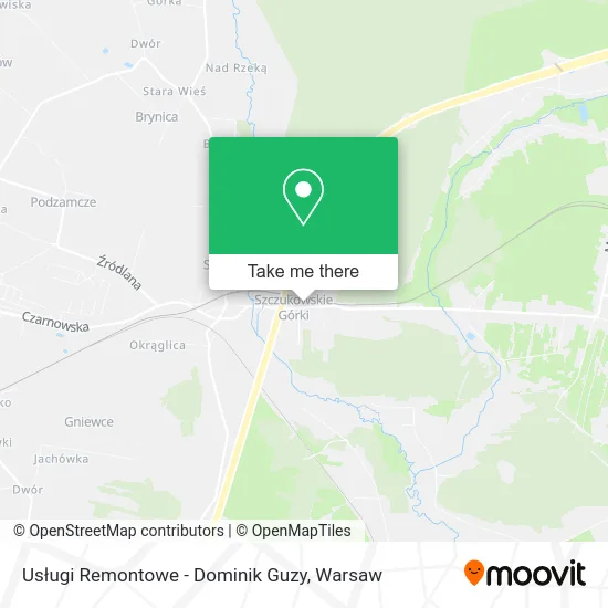 Usługi Remontowe - Dominik Guzy map