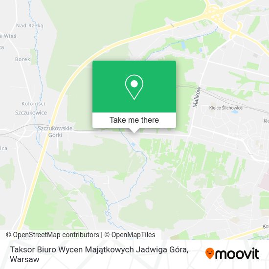 Taksor Biuro Wycen Majątkowych Jadwiga Góra map