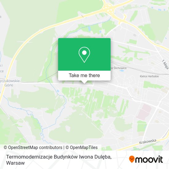 Termomodernizacje Budynków Iwona Dulęba map