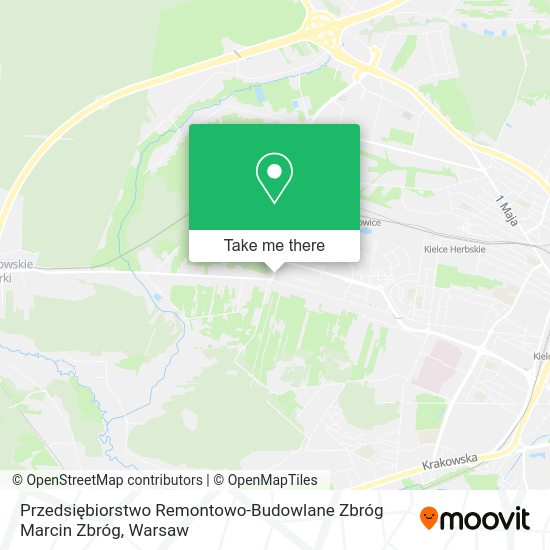 Przedsiębiorstwo Remontowo-Budowlane Zbróg Marcin Zbróg map