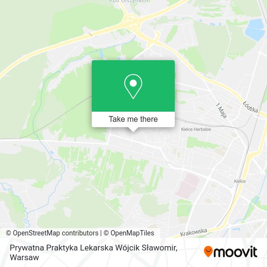 Prywatna Praktyka Lekarska Wójcik Sławomir map