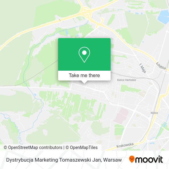 Dystrybucja Marketing Tomaszewski Jan map