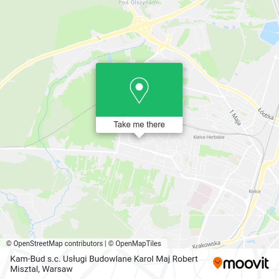 Kam-Bud s.c. Usługi Budowlane Karol Maj Robert Misztal map