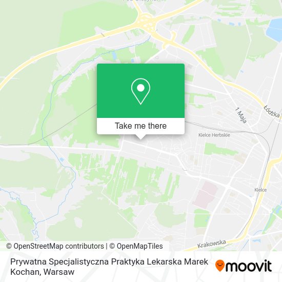 Prywatna Specjalistyczna Praktyka Lekarska Marek Kochan map