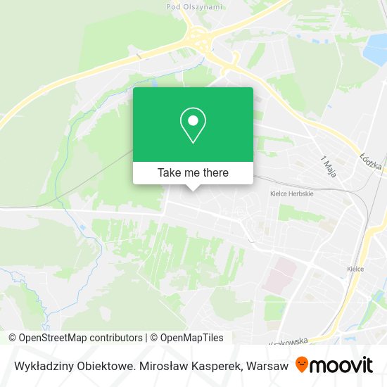 Wykładziny Obiektowe. Mirosław Kasperek map