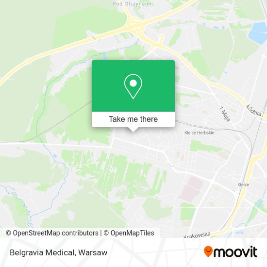 Belgravia Medical map