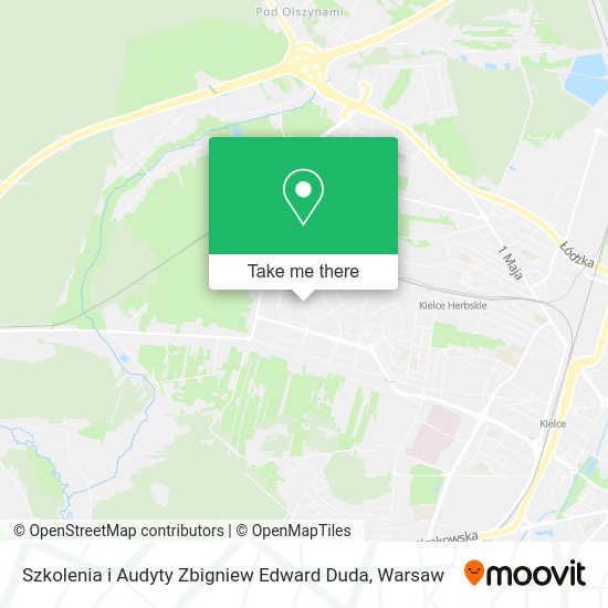 Szkolenia i Audyty Zbigniew Edward Duda map