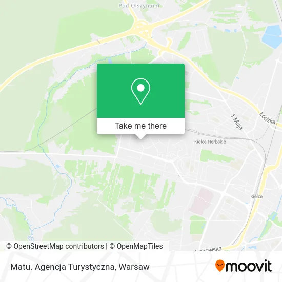Карта Matu. Agencja Turystyczna