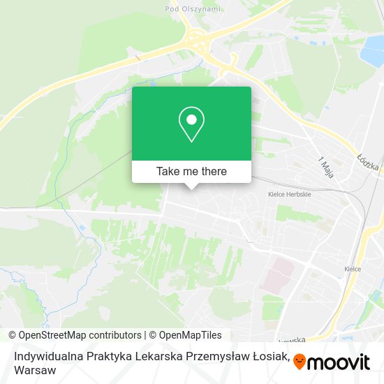 Indywidualna Praktyka Lekarska Przemysław Łosiak map