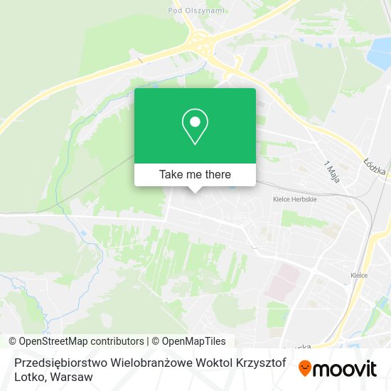 Przedsiębiorstwo Wielobranżowe Woktol Krzysztof Lotko map