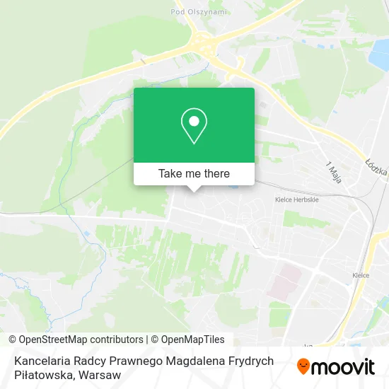 Карта Kancelaria Radcy Prawnego Magdalena Frydrych Piłatowska