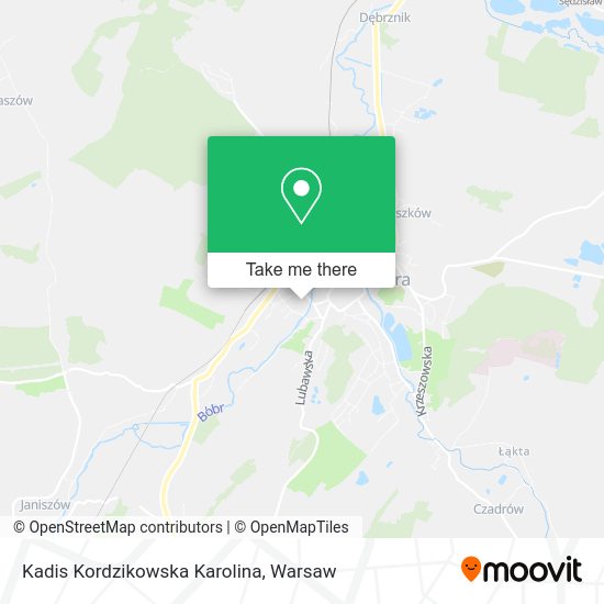 Kadis Kordzikowska Karolina map