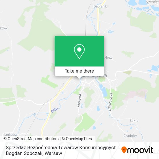 Sprzedaż Bezpośrednia Towarów Konsumpcyjnych Bogdan Sobczak map