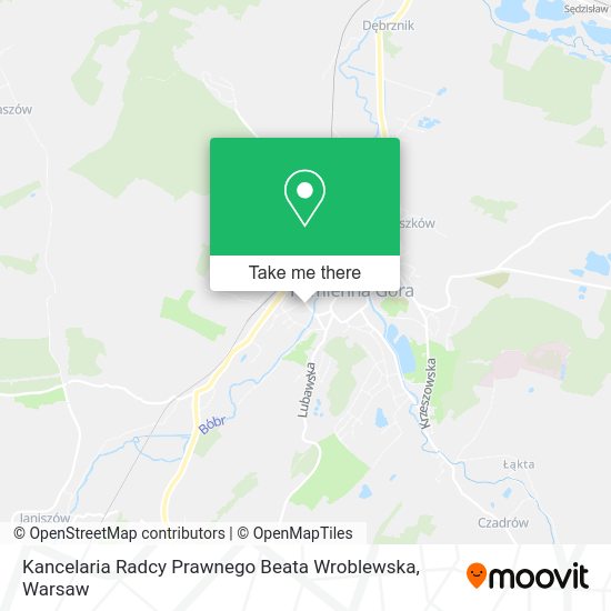 Kancelaria Radcy Prawnego Beata Wroblewska map